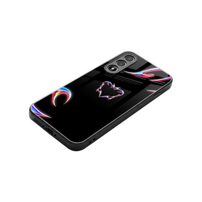 Prism Heart stylish phone case for oneplus nord 5 | glossy glass and slim fit