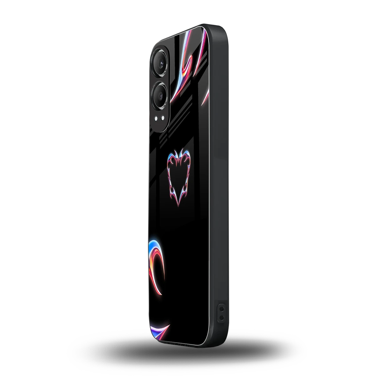 Prism Heart oneplus nord ce 4 lite mobile cover | shockproof glass phone case