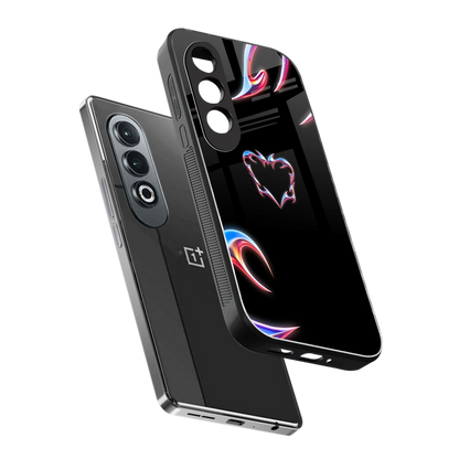 Prism Heart sleek oneplus nord ce 4 cover with tempered glass back and TPU edges