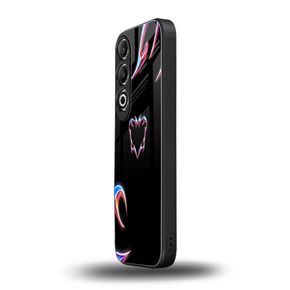 Prism Heart oneplus nord ce 4 mobile cover | shockproof glass phone case