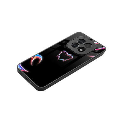 Prism Heart stylish phone case for oppo f29 5g | glossy glass and slim fit