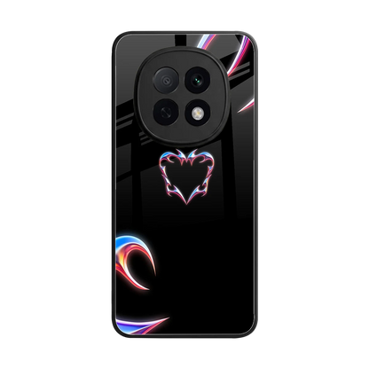 Prism Heart back phone cover | glass case for oppo f29 pro 5g