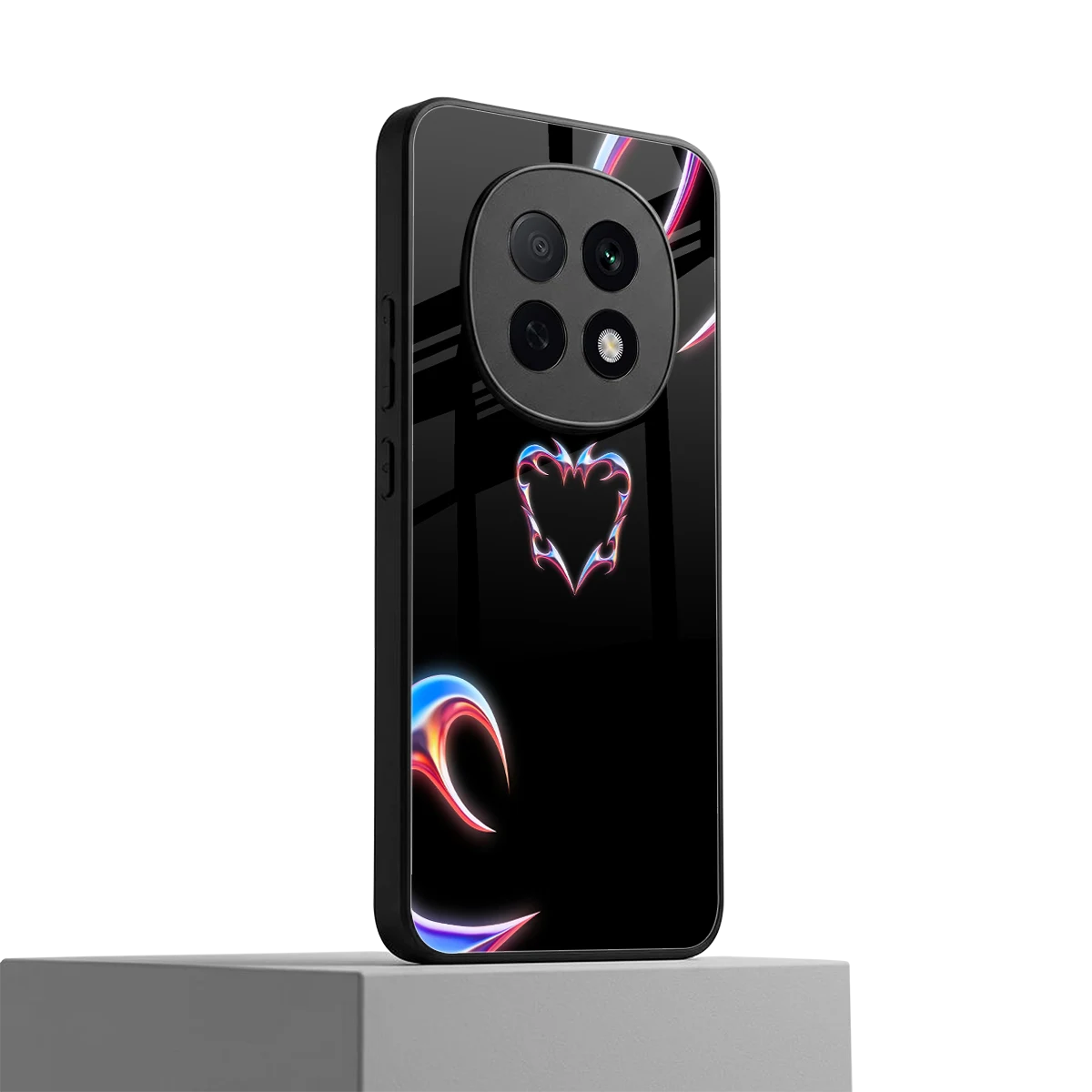Prism Heart oppo f29 pro 5g mobile cover | shockproof glass phone case