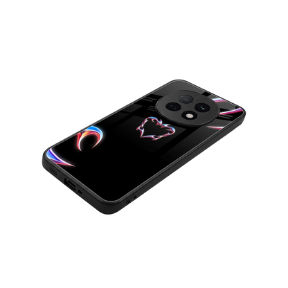 Prism Heart stylish phone case for oppo f29 pro 5g | glossy glass and slim fit