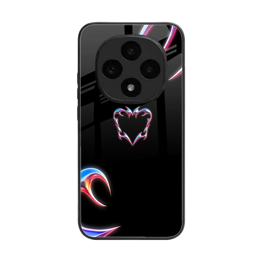 Prism Heart back phone cover | glass case for oppo f31 pro 5g
