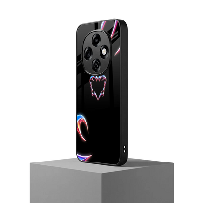 Prism Heart oppo f31 pro 5g mobile cover | shockproof glass phone case