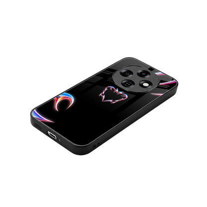 Prism Heart stylish phone case for oppo f31 pro 5g | glossy glass and slim fit