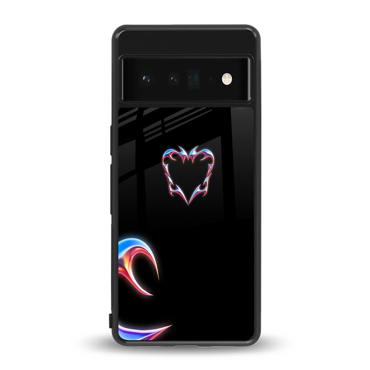 Prism Heart back phone cover | glass case for google pixel 6 pro