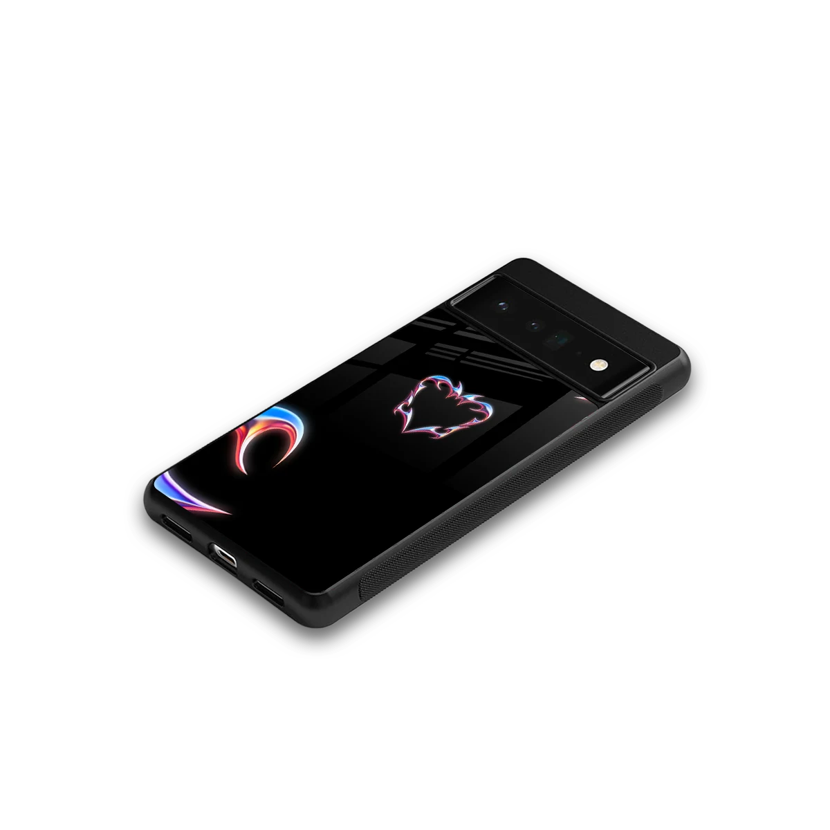 Prism Heart google pixel 6 pro mobile cover | shockproof glass phone case