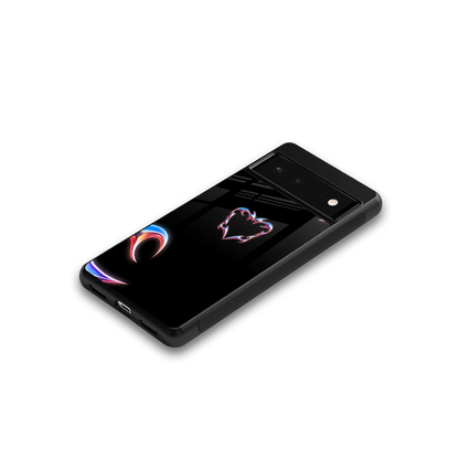 Prism Heart google pixel 6 mobile cover | shockproof glass phone case
