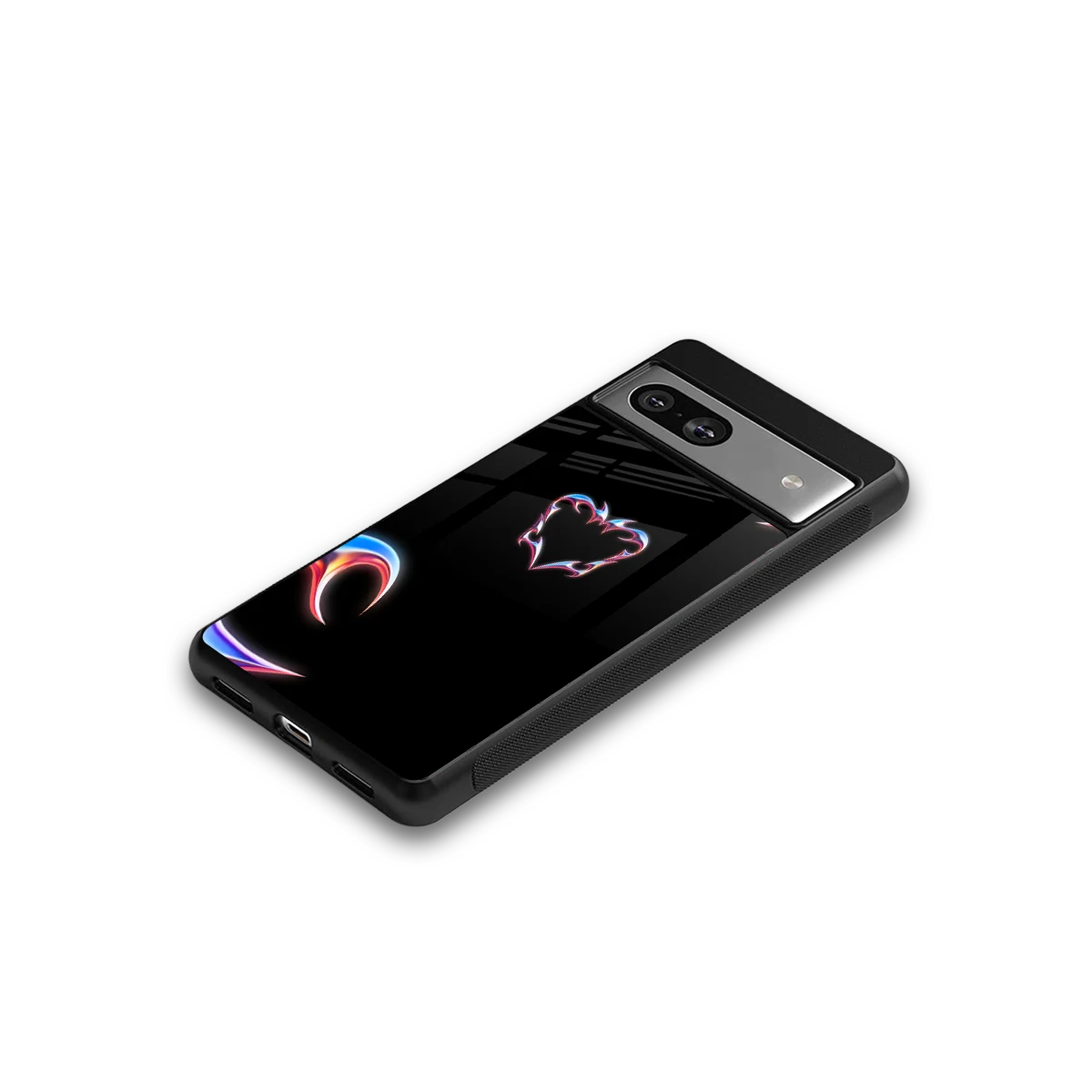 Prism Heart google pixel 7 mobile cover | shockproof glass phone case