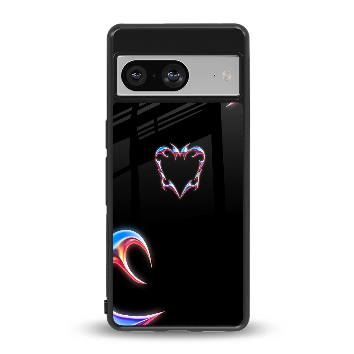 Prism Heart back phone cover | glass case for google pixel 8