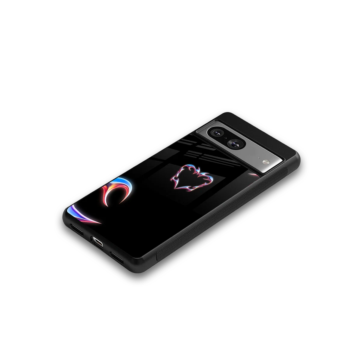 Prism Heart google pixel 8 mobile cover | shockproof glass phone case