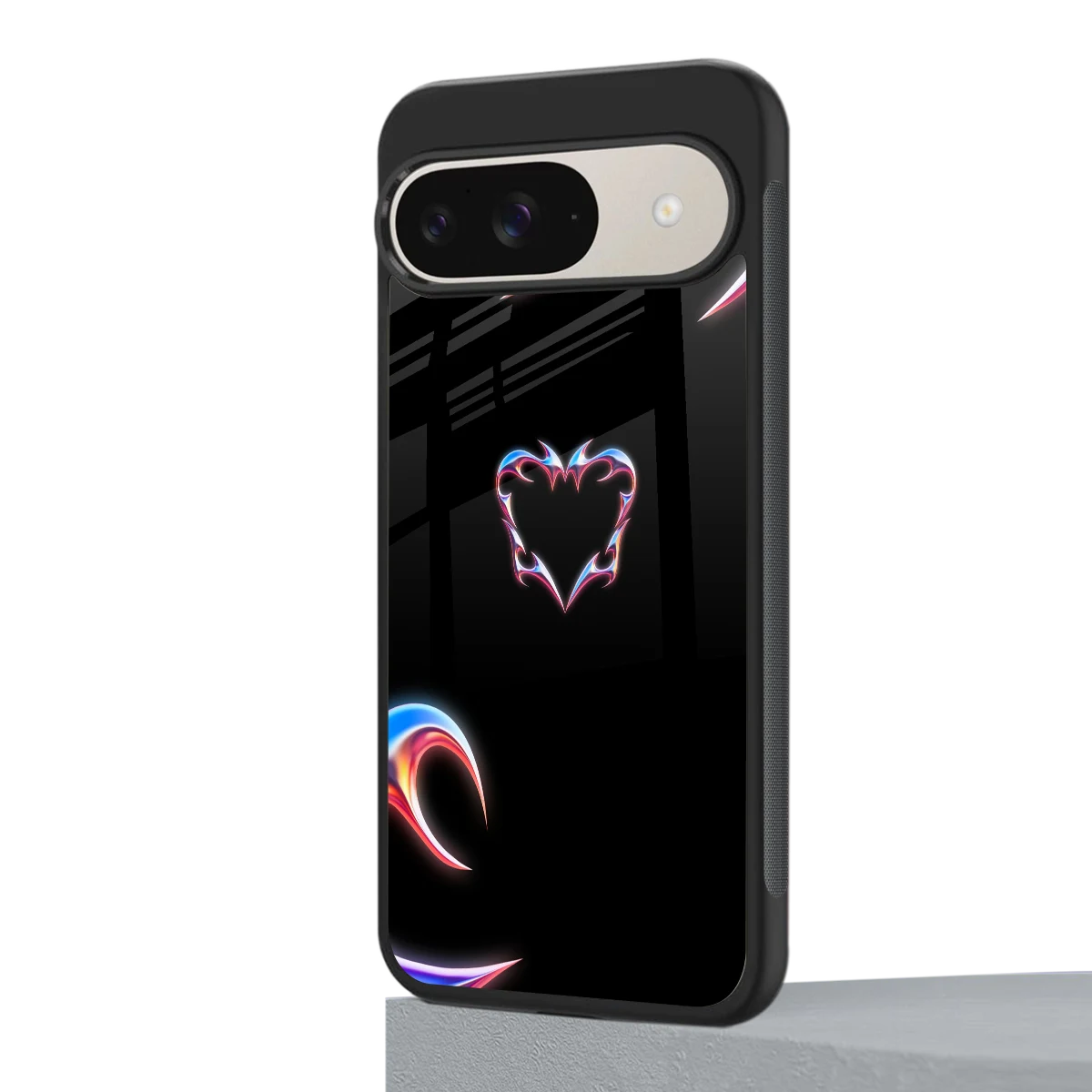 Prism Heart google pixel 9 mobile cover | shockproof glass phone case