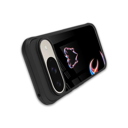 Prism Heart stylish phone case for google pixel 9 | glossy glass and slim fit