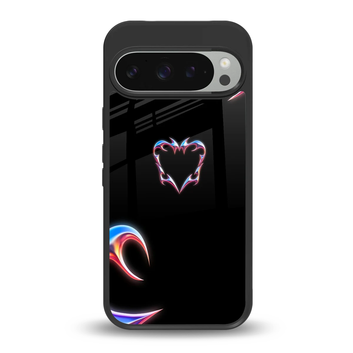 Prism Heart back phone cover | glass case for google pixel 9 pro
