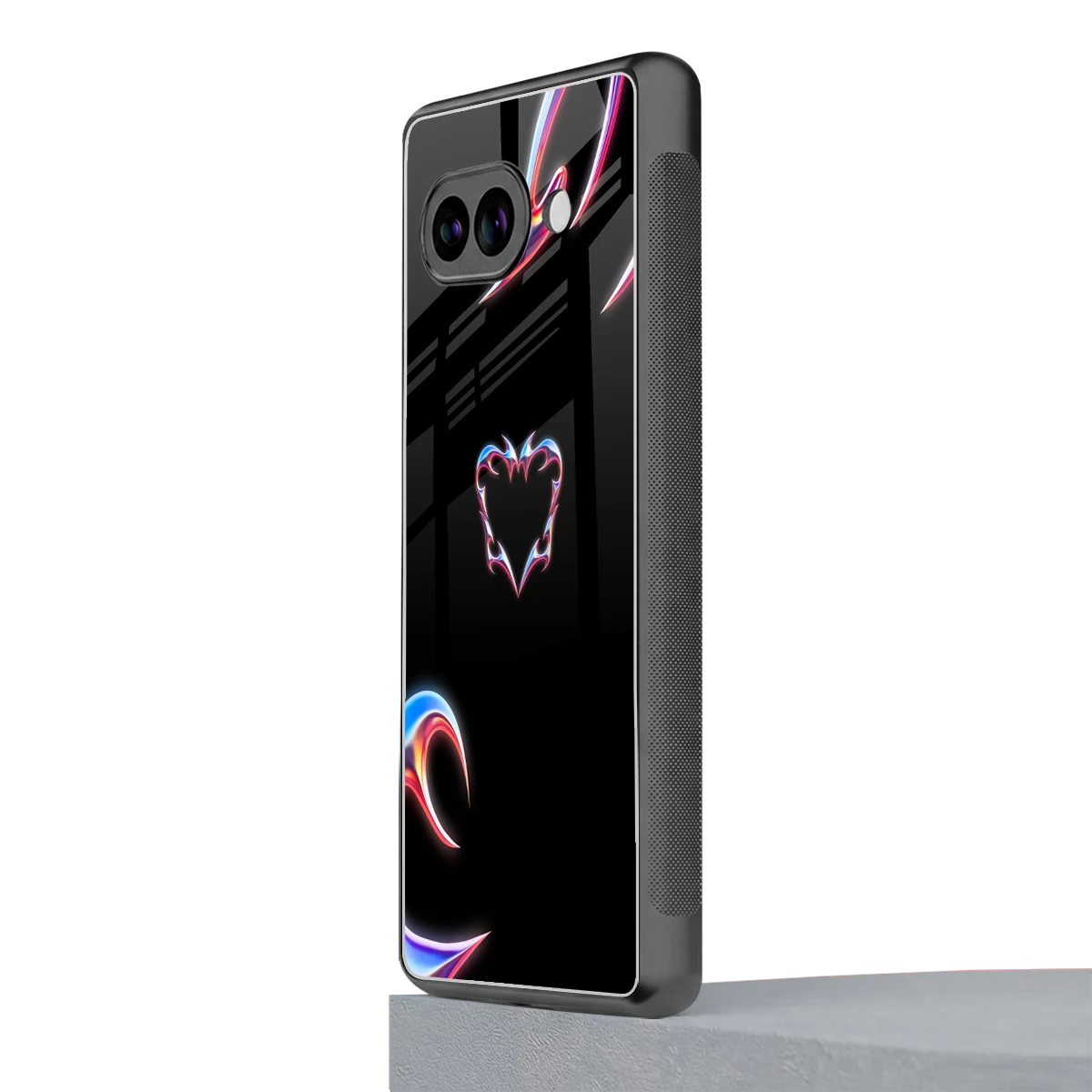 Prism Heart google pixel 10a mobile cover | shockproof glass phone case