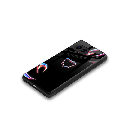 Prism Heart stylish phone case for google pixel 10a | glossy glass and slim fit