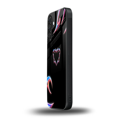 Prism Heart samsung galaxy a16 5g mobile cover | shockproof glass phone case