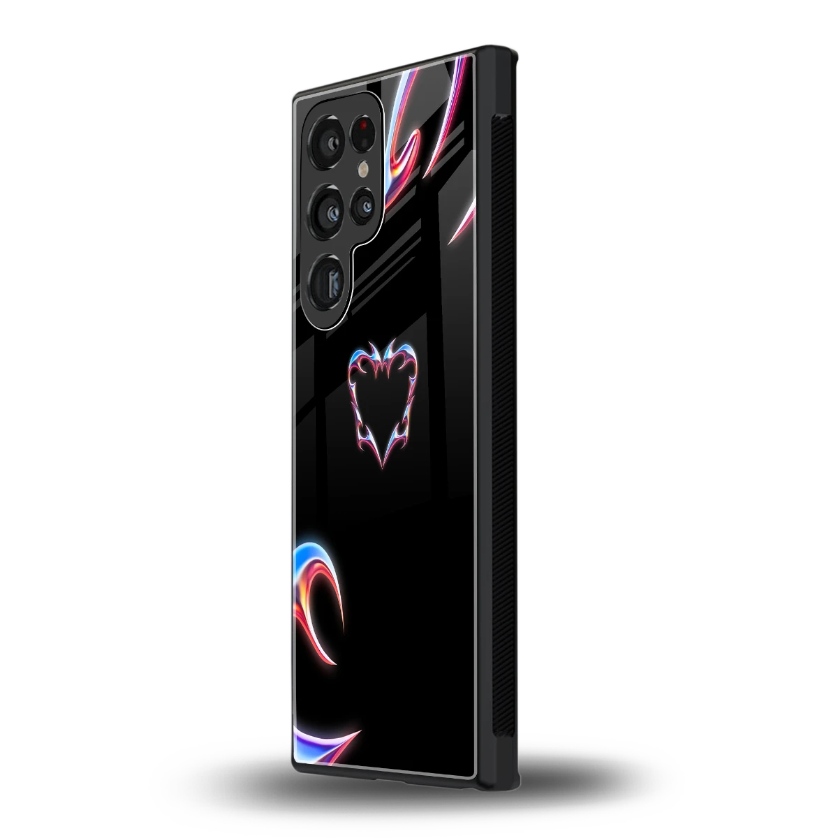 Prism Heart samsung galaxy s23 ultra mobile cover | shockproof glass phone case