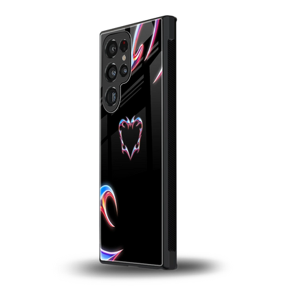 Prism Heart samsung galaxy s23 ultra mobile cover | shockproof glass phone case