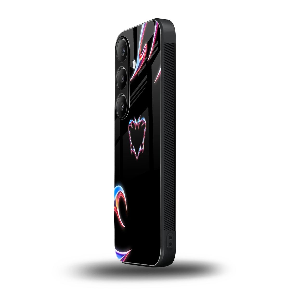 Prism Heart samsung galaxy s24 plus mobile cover | shockproof glass phone case