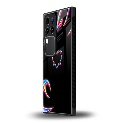 Prism Heartvivo v30 pro mobile cover | shockproof glass phone case