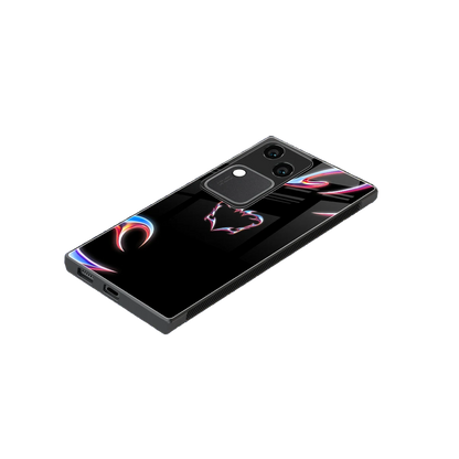 Prism Heart stylish phone case for vivo v30 | glossy glass and slim fit