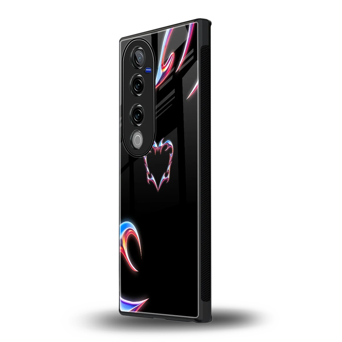 Prism Heart vivo v40 pro mobile cover | shockproof glass phone case