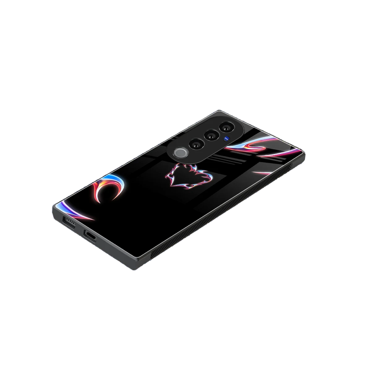 Prism Heart stylish phone case for vivo v40 pro | glossy glass and slim fit