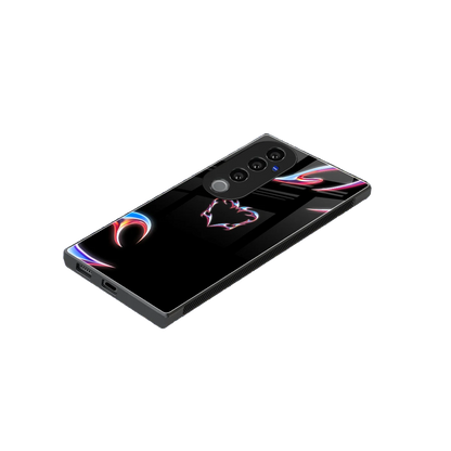 Prism Heart stylish phone case for vivo v40 pro | glossy glass and slim fit