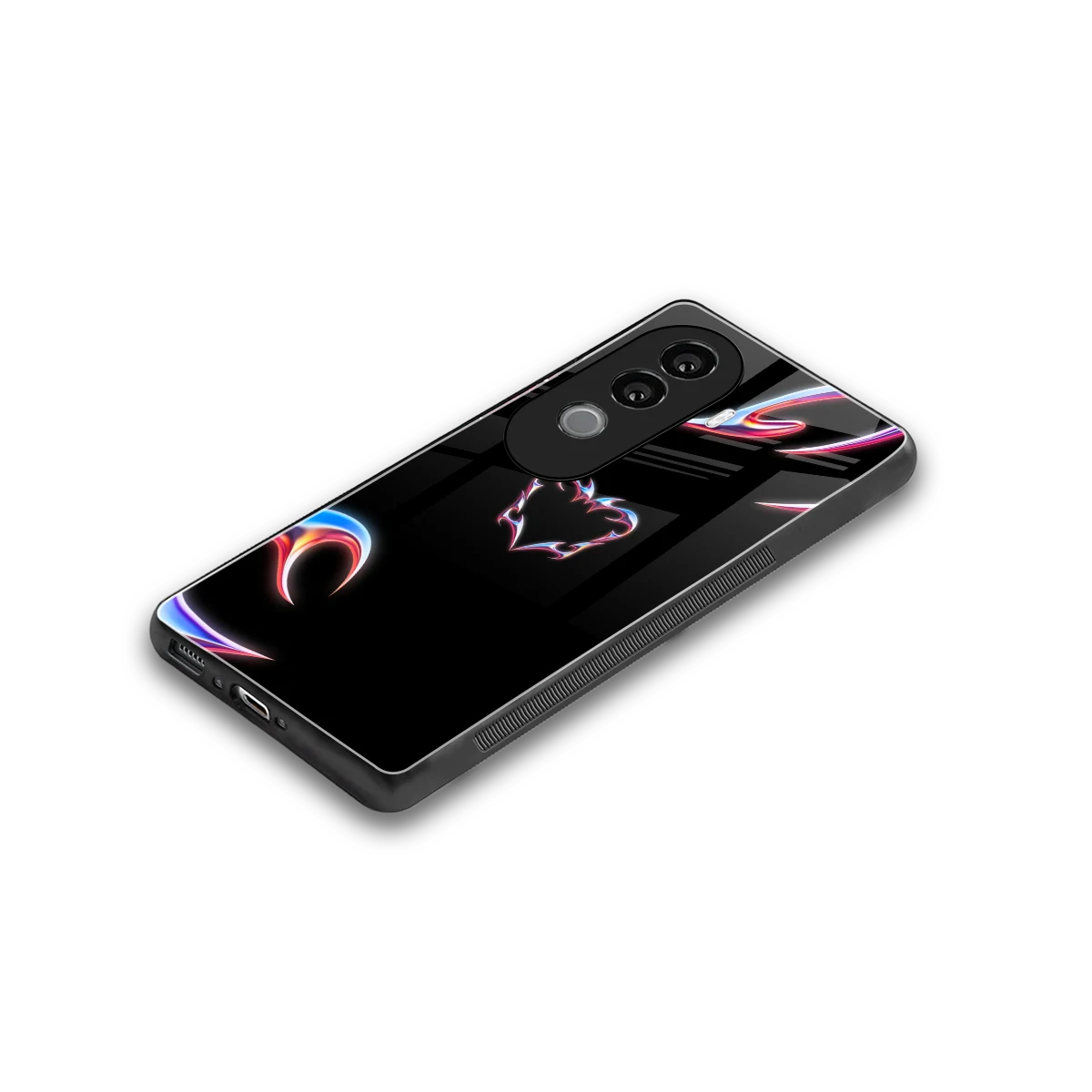 Prism Heart stylish phone case for vivo v40e | glossy glass and slim fit