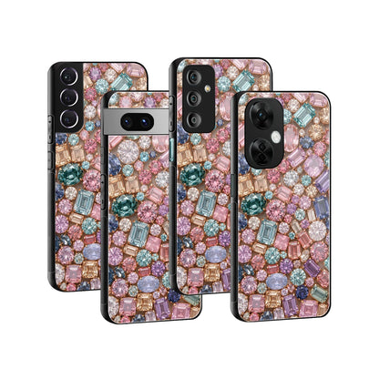 Stylish Glass Back Case for All Smartphones iPhone, Samsung, OnePlus, Pixel, Redmi, Oppo, Vivo, Motorola