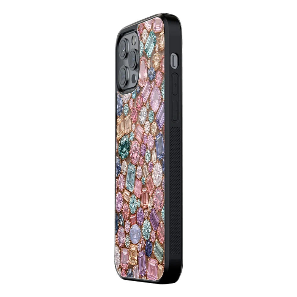 Trendy Glass Back Mobile Case for iPhone, Samsung, Redmi, OnePlus, Google Pixel, Motorola