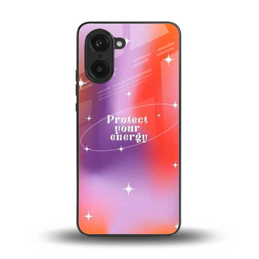 Protect Your Energy back phone cover | glass case for oneplus nord ce5 5g