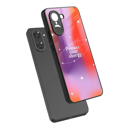 Protect Your Energy sleek oneplus nord ce5 5g cover with tempered glass back and TPU edges