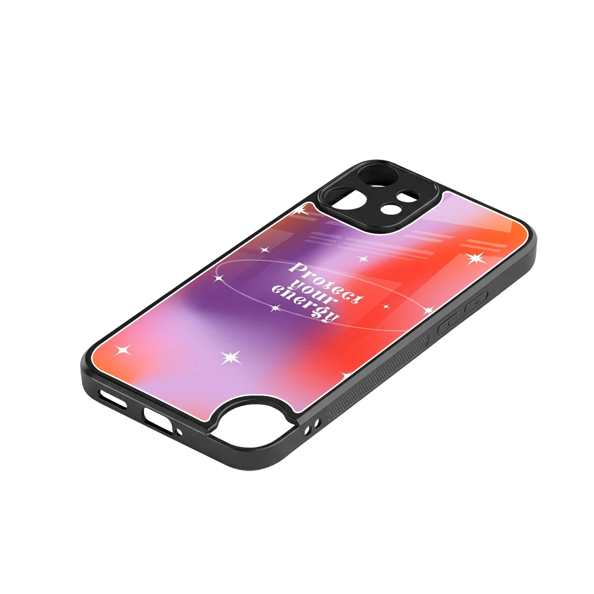 Protect Your Energy stylish phone case for cmf nothing phone 2 pro | glossy glass and slim fit