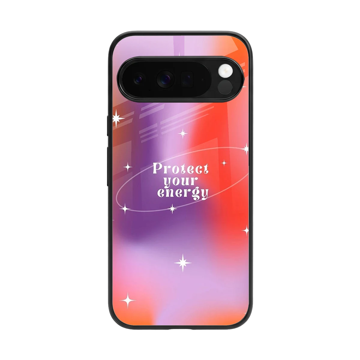 Protect Your Energy back phone cover | glass case for google pixel 10 pro xl