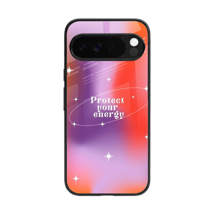 Protect Your Energy back phone cover | glass case for google pixel 10 pro xl
