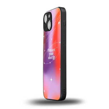 Protect Your Energy iphone 13 mini mobile cover | shockproof glass phone case