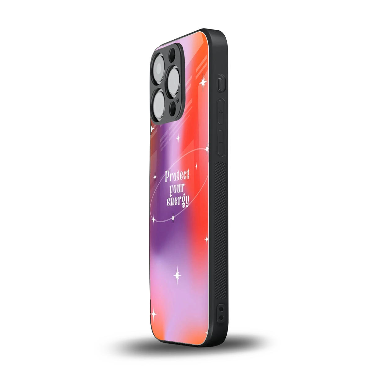 Protect Your Energy iphone 13 pro mobile cover | shockproof glass phone case