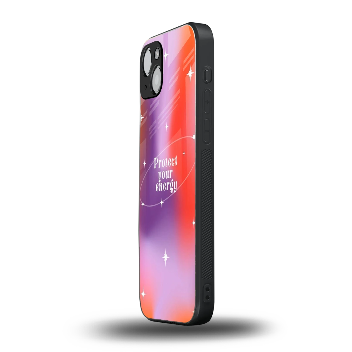 Protect Your Energy iphone 15 mobile cover | shockproof glass phone case