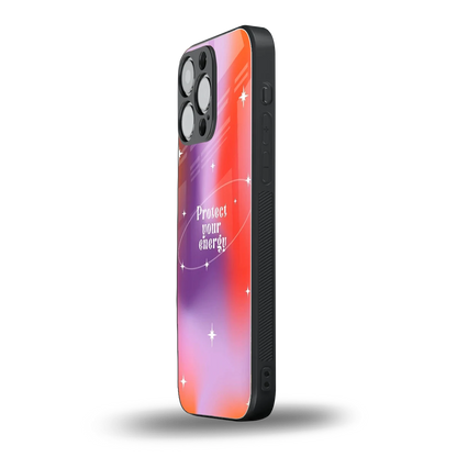 Protect Your Energy iphone 16 pro max mobile cover | shockproof glass phone case