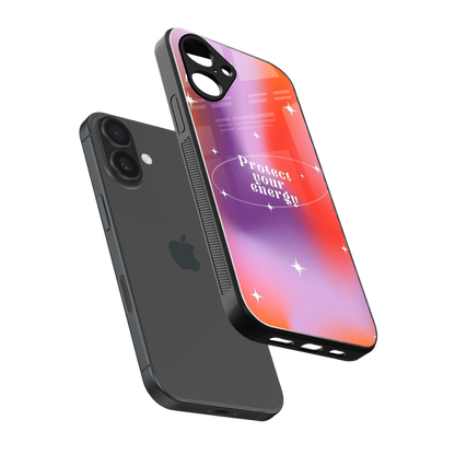 Protect Your Energy Phone Case for Iphone 16 | Glass Case