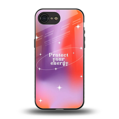 Protect Your Energy back phone cover | glass case for iphone 16e
