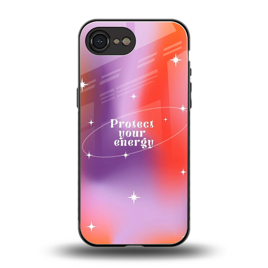 Protect Your Energy back phone cover | glass case for iphone 16e