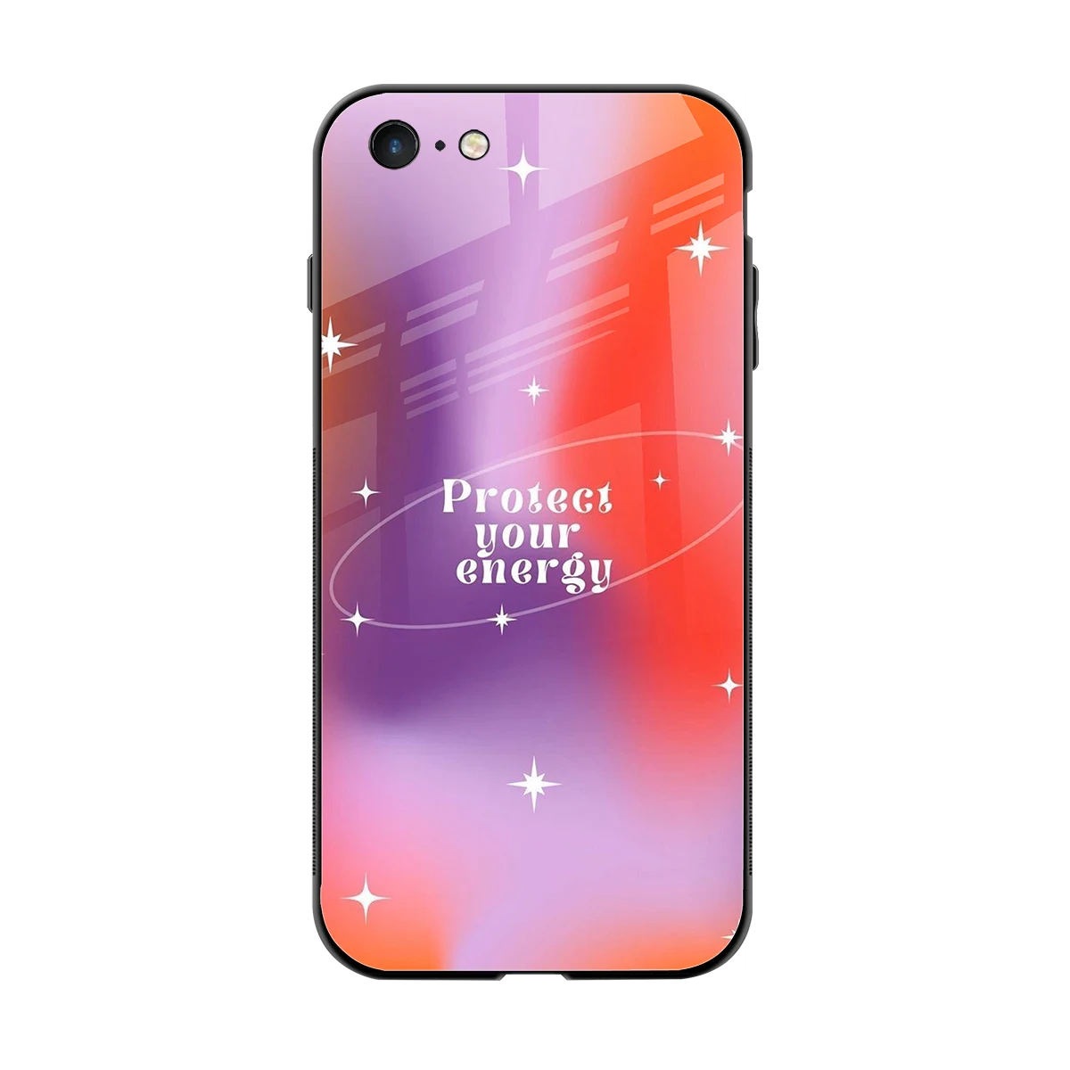 Protect Your Energy back phone cover | glass case for iphone 6s