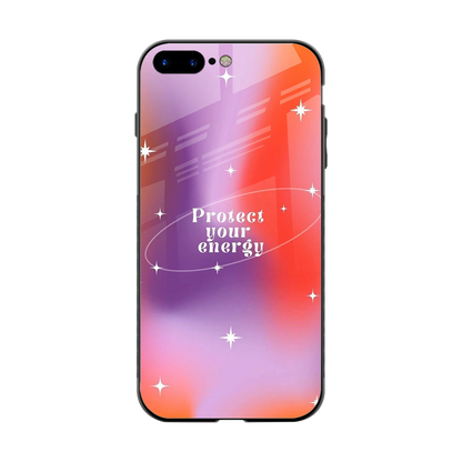 Protect Your Energy back phone cover | glass case for iphone 7 plus