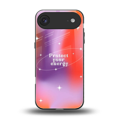 Protect Your Energy back phone cover | glass case for iphone air