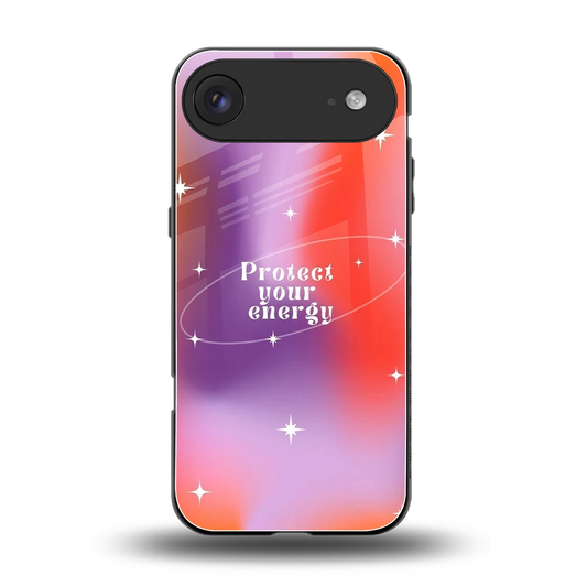 Protect Your Energy back phone cover | glass case for iphone air